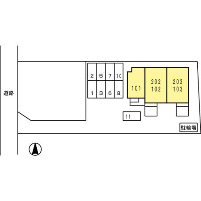 【区画図】 | メゾン・メルベーユ