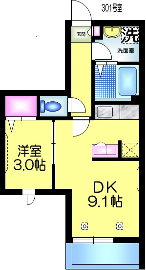 グランコート稲毛の間取り|★間取り★