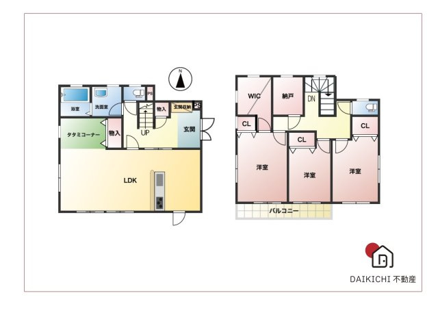 【間取り】 | 深谷市天神町　中古戸建
