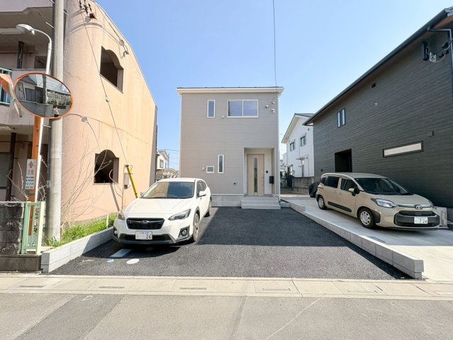 鶴ヶ島市中新田　新築分譲　東武越生線『一本松駅』徒歩2分　【新町小学区】の外観