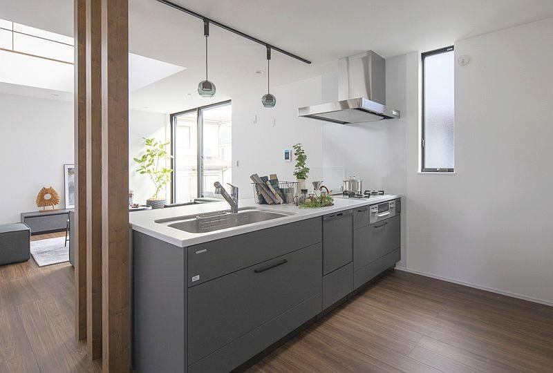茨木市北春日丘2丁目　新築戸建のキッチン|使いやすいキッチンです