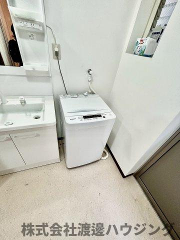 平野屋一戸建の設備|室内洗濯パン