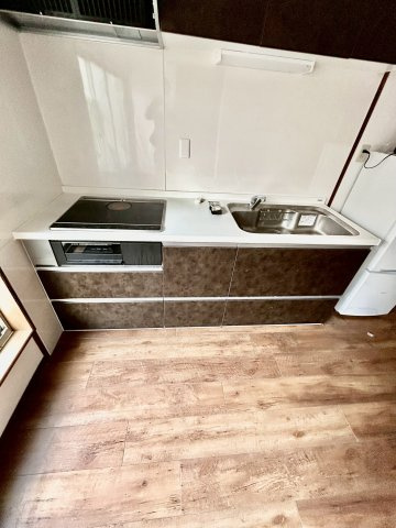 平野屋一戸建のキッチン|システムキッチン