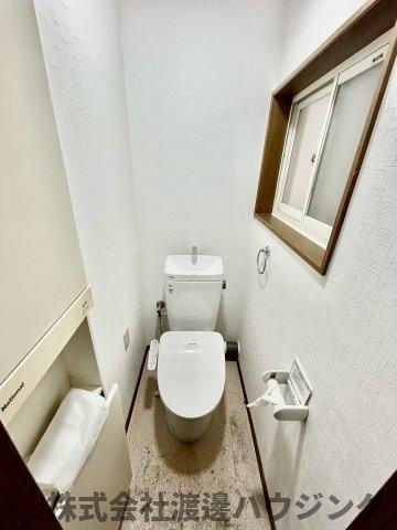 平野屋一戸建のトイレ