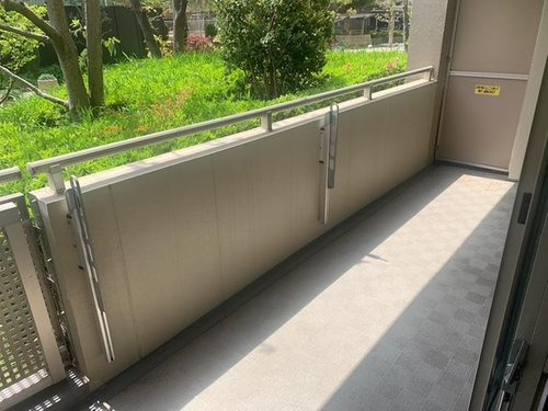 ステイツ城東グランプレイスのバルコニー