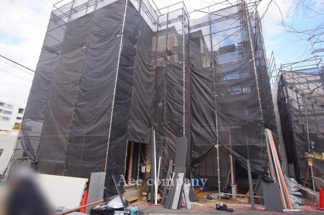 【前面道路含む現地写真】 | 平野区平野市町3丁目　【5号棟/全7棟】 | 【東側前面道路：幅員4.0ｍ☆】