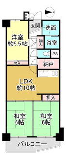 【間取り】 | ルシエル西大津 | 間取り
