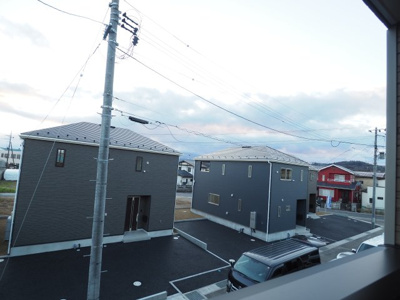 【展望】 | Cradle garden　飯坂町湯野第7　1号棟 | ★内覧予約で新米4㎏★