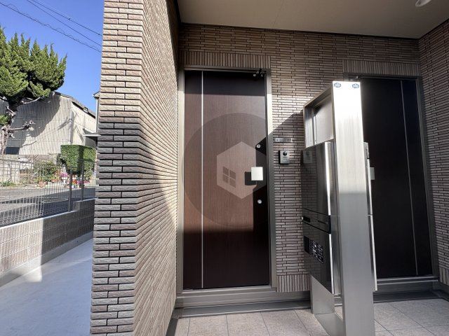 エスベランサ A棟のエントランス