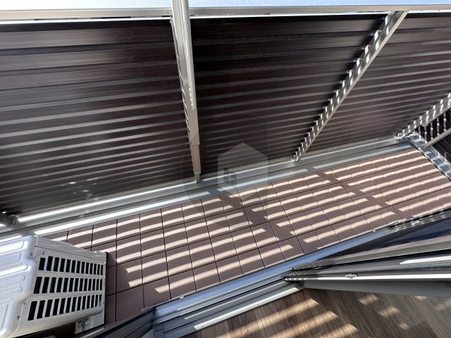 エスベランサ A棟のバルコニー