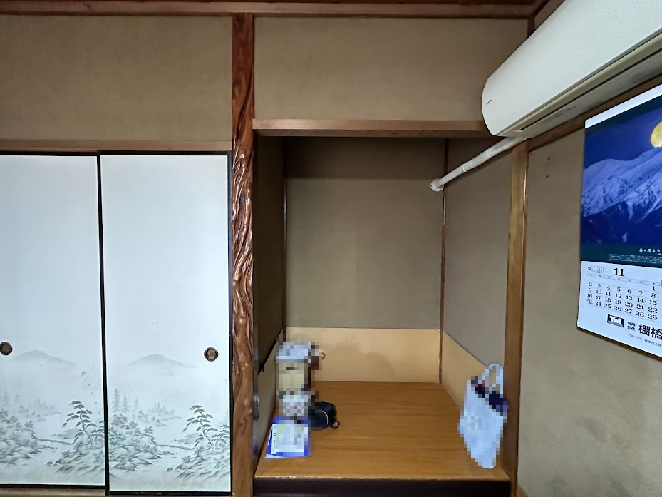 中古平屋住宅　洞の和室