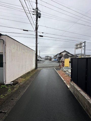 中古平屋住宅　洞の前面道路含む現地写真|北側