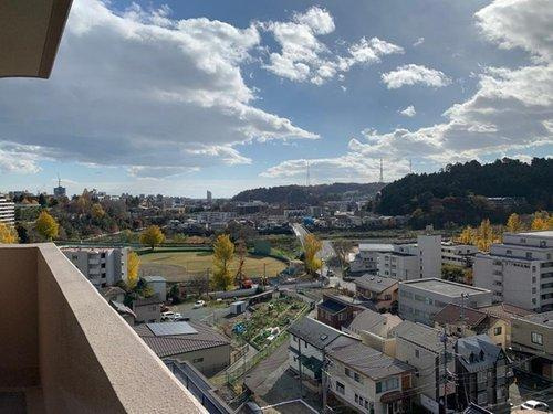 ダイアパレス片平大手門の展望|南東面眺望　米ケ袋方面を望む
