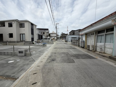 【前面道路含む現地写真】 | 与那原町与那原（全4棟） | ※北東側公道5.1m♪