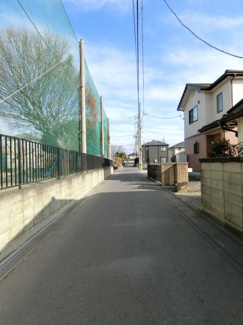 【前面道路含む現地写真】 | 上尾市南　建築条件なし売地　67坪