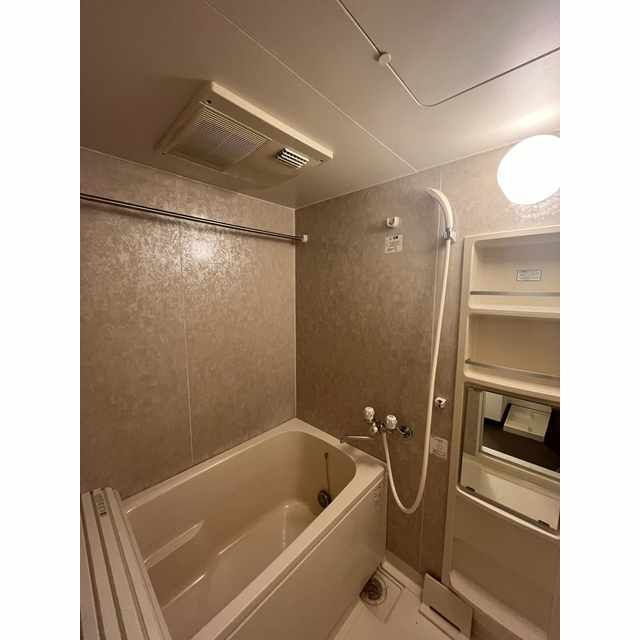 グリューネ白山の浴室