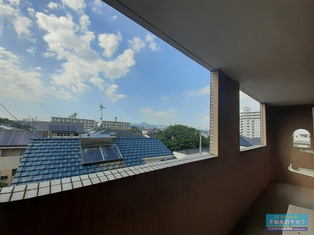 OGOキャッスルマンションのバルコニー|※同タイプの部屋写真です