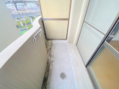 【バルコニー】 | センチュリー曙Ⅰ | お洗濯に便利なバルコニー！