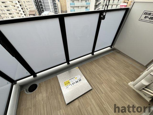 エスリードレジデンス梅田デュオのバルコニー