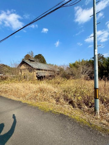 野洲市大篠原　建築条件無し売土地の前面道路含む現地写真