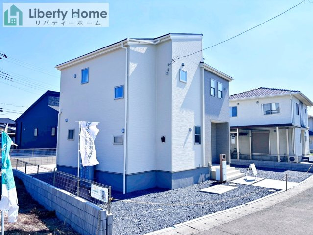 第1常総市中妻町　新築戸建　1号棟の外観