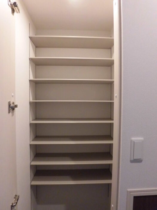 フロレゾン A棟の玄関|シューズボックス付きの玄関です☆