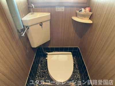 【トイレ】 | ◎収益物件◎まりもハイツ | 暖房便座付きで冬もポカポカ～★