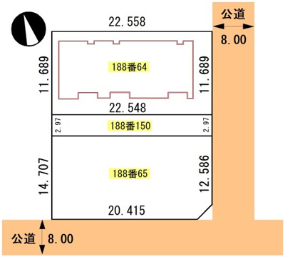 【区画図】 | ◎収益物件◎まりもハイツ