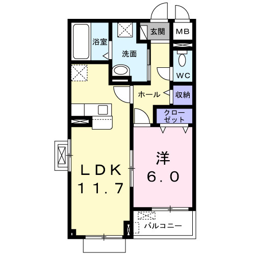 ポルタスの間取り