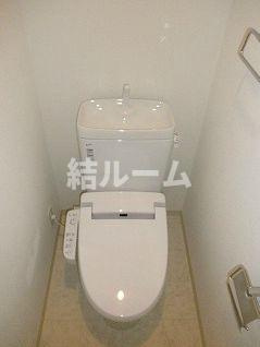 板橋区南常盤台１丁目の賃貸マンションのトイレ