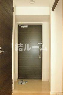 板橋区南常盤台１丁目の賃貸マンションの玄関