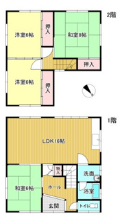 【間取り】 | 角地のお家