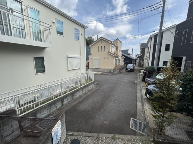 伊勢原市石田のアパートの展望