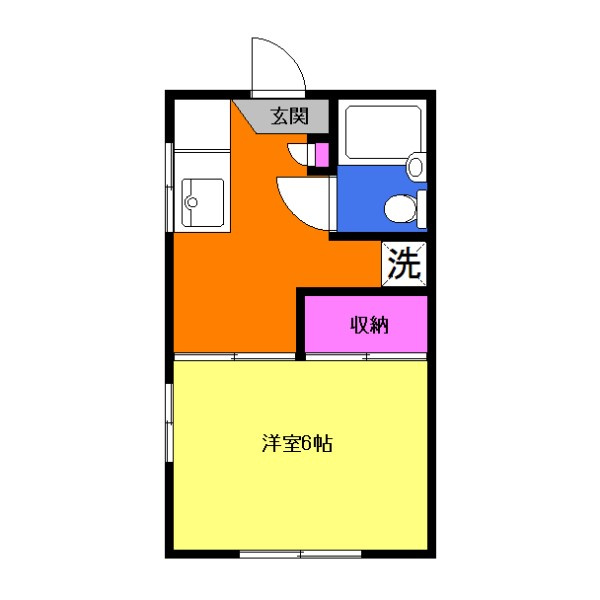 メゾンパレットの間取り|間取りは現況優先