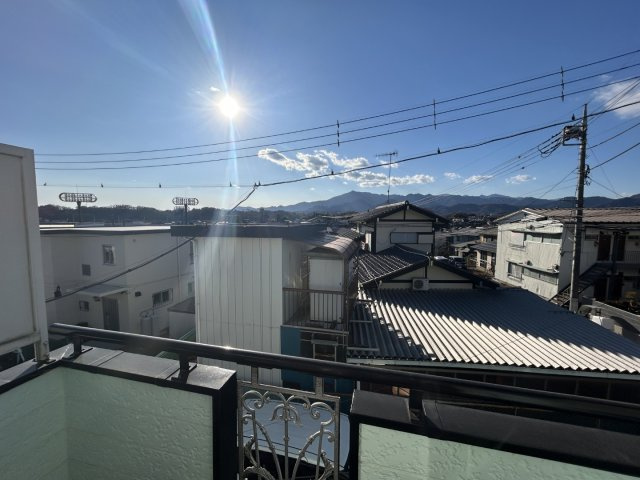 レオパレス古賀のバルコニー