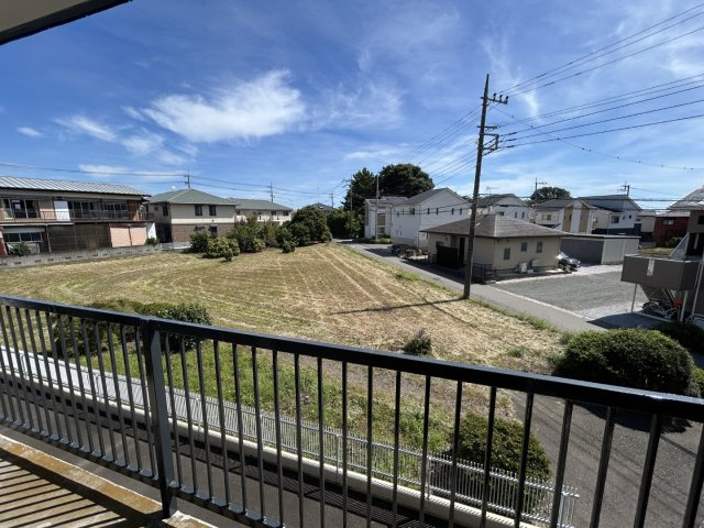 厚木市下荻野のアパートの展望