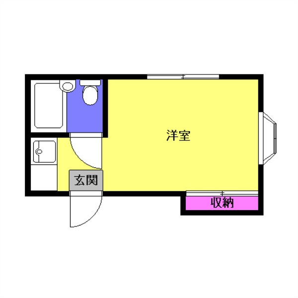 コーポ伸栄の間取り|間取りは現況優先