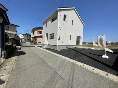 【前面道路含む現地写真】 | 【新築戸建て】秋田市外旭川第4