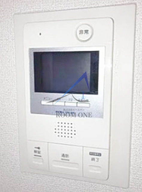 ファースト浅賀のセキュリティ|モニター付きインターホンです。