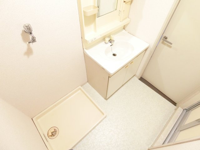 ラフィーネ壱番館の独立洗面台