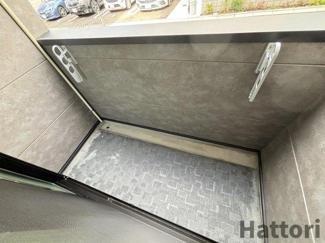 JIN　Residence吹田のバルコニー