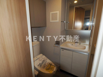 【洗面所】 | アーバネックス旗の台 | 広い洗面スペース