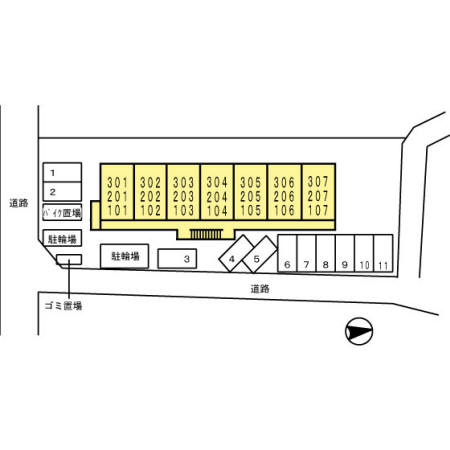 【区画図】 | メゾンクレール