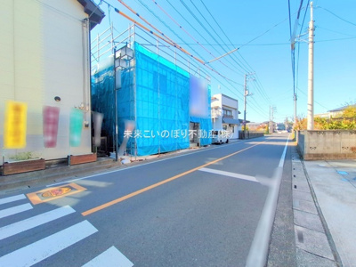 【前面道路含む現地写真】 | GRAFARE白岡市白岡6期