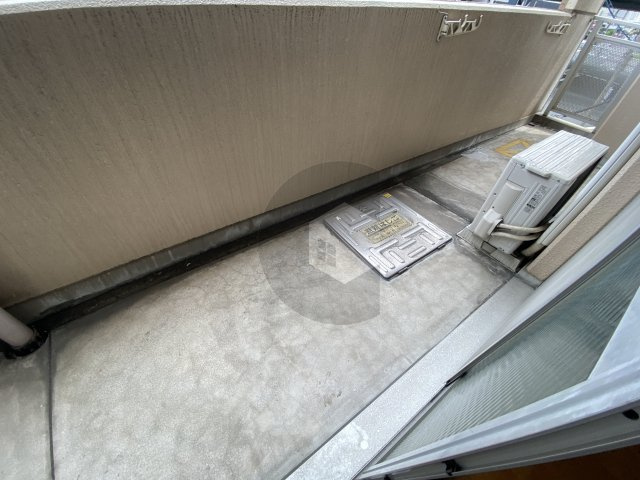 フレア深江橋のバルコニー