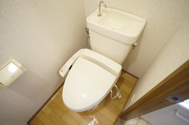 グレースコーポ東生駒のトイレ