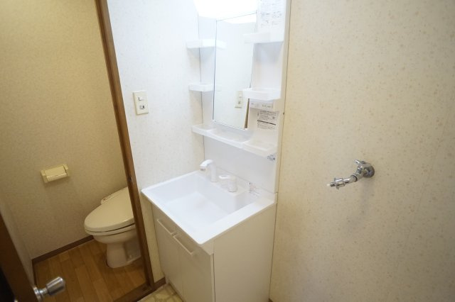 グレースコーポ東生駒の洗面所