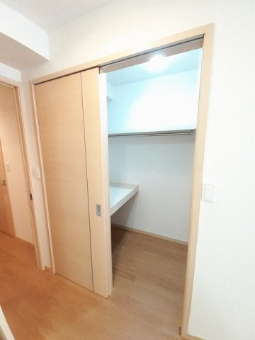 熊本市東区御領８丁目の賃貸マンションの収納|専用の収納スペースです