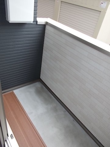 グランベルＢのバルコニー|お洗濯にも便利なバルコニー付き