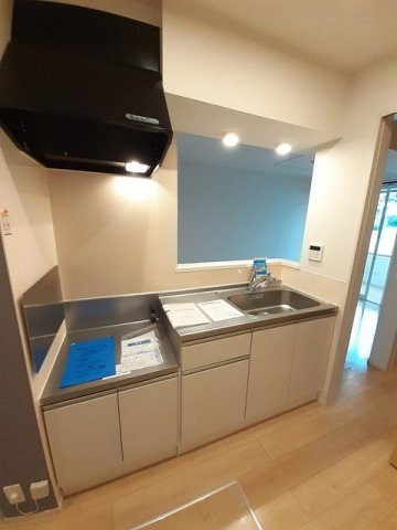 アン　アーブル　Ｂのキッチン|コンパクトなキッチンで掃除もラクラク